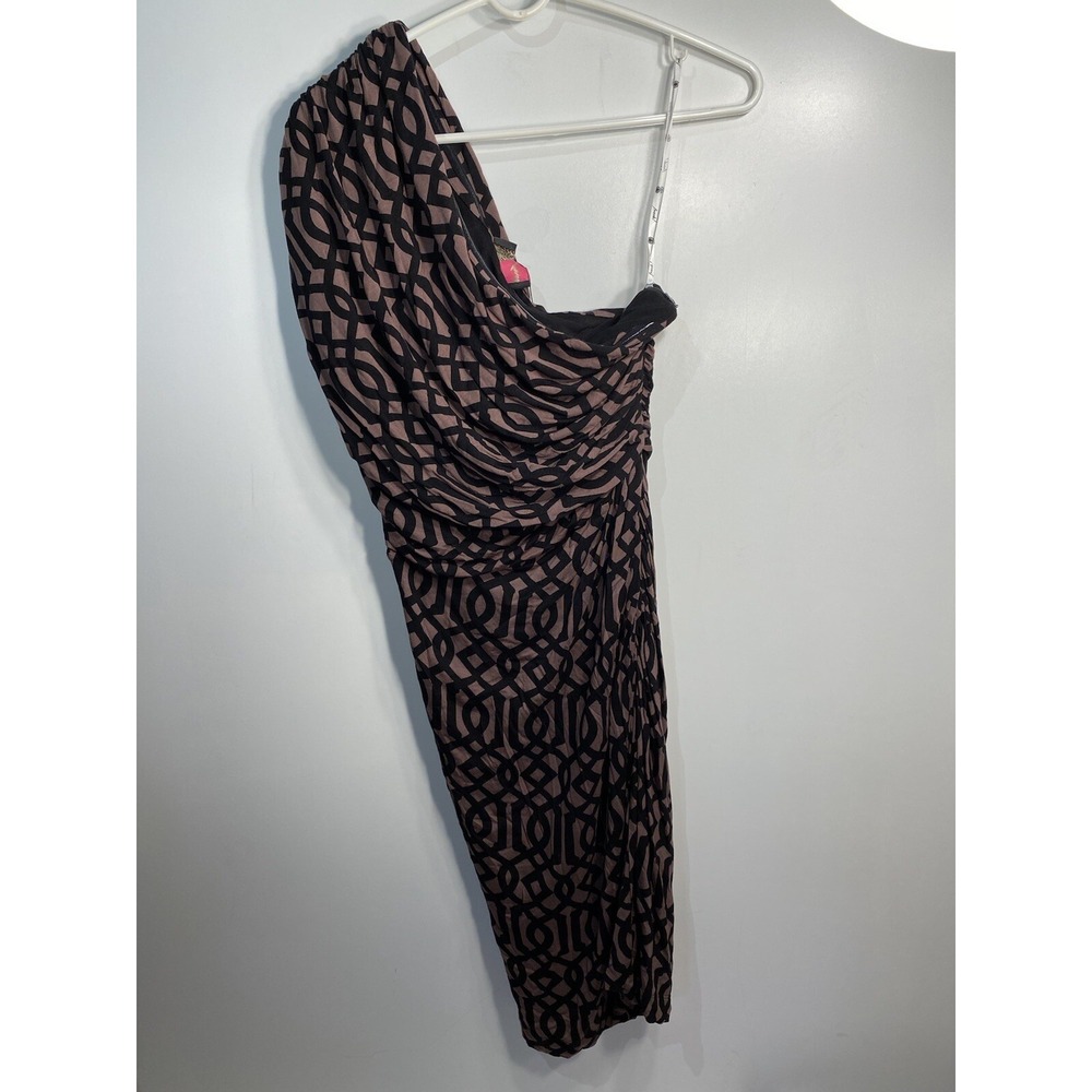 NEW frock tracy‎ reese womens dress size large one shoulder cocktail party